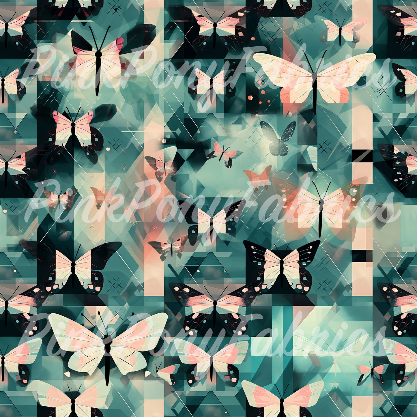 Abstract Butterflies