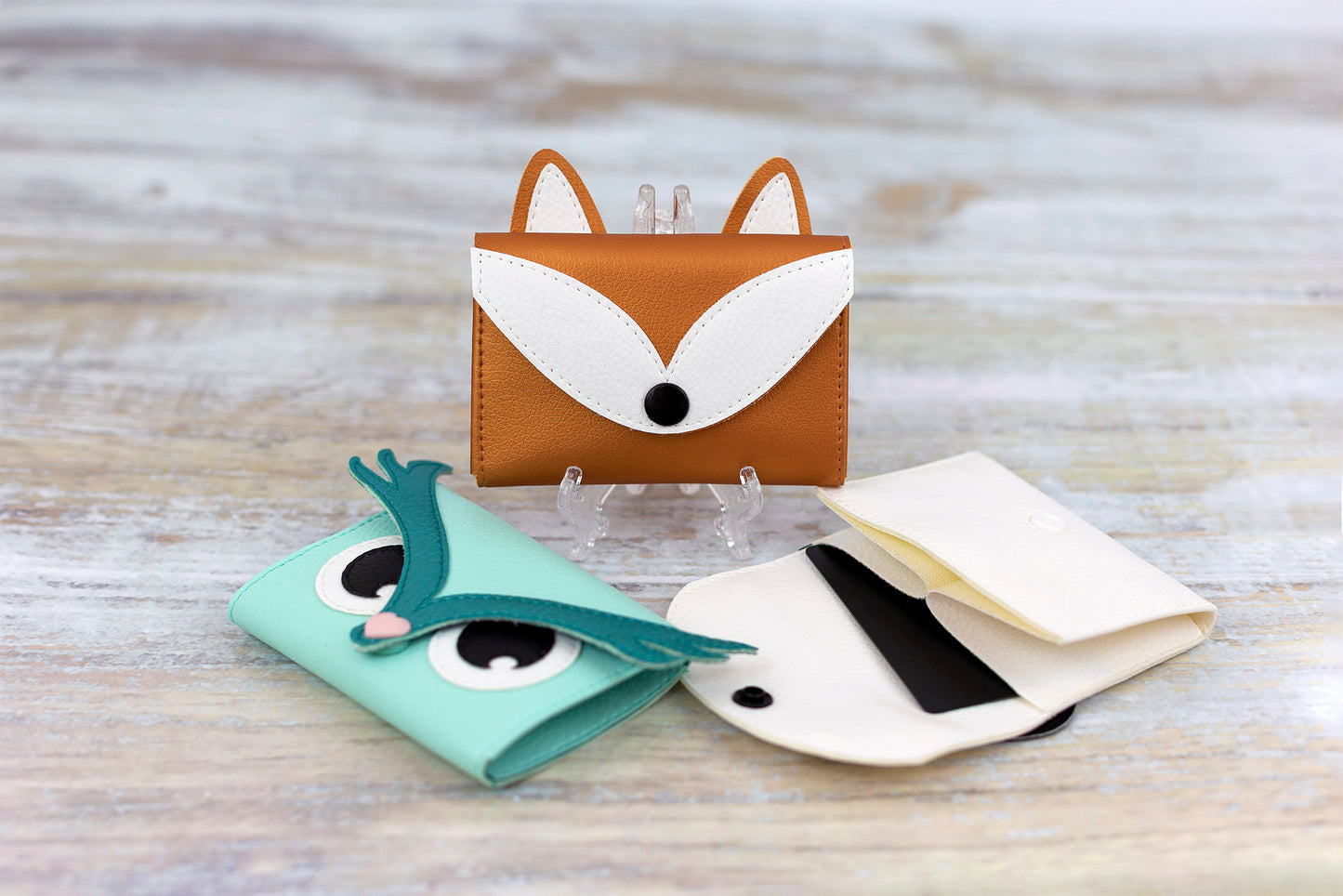 Adelaide Animal Card Holders - PDF Sewing Pattern with SVG file