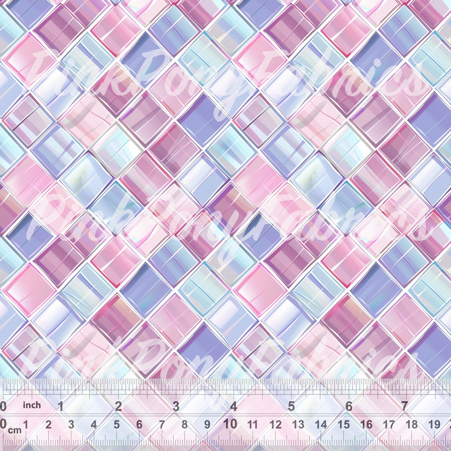 Pastel Glass Mosaic