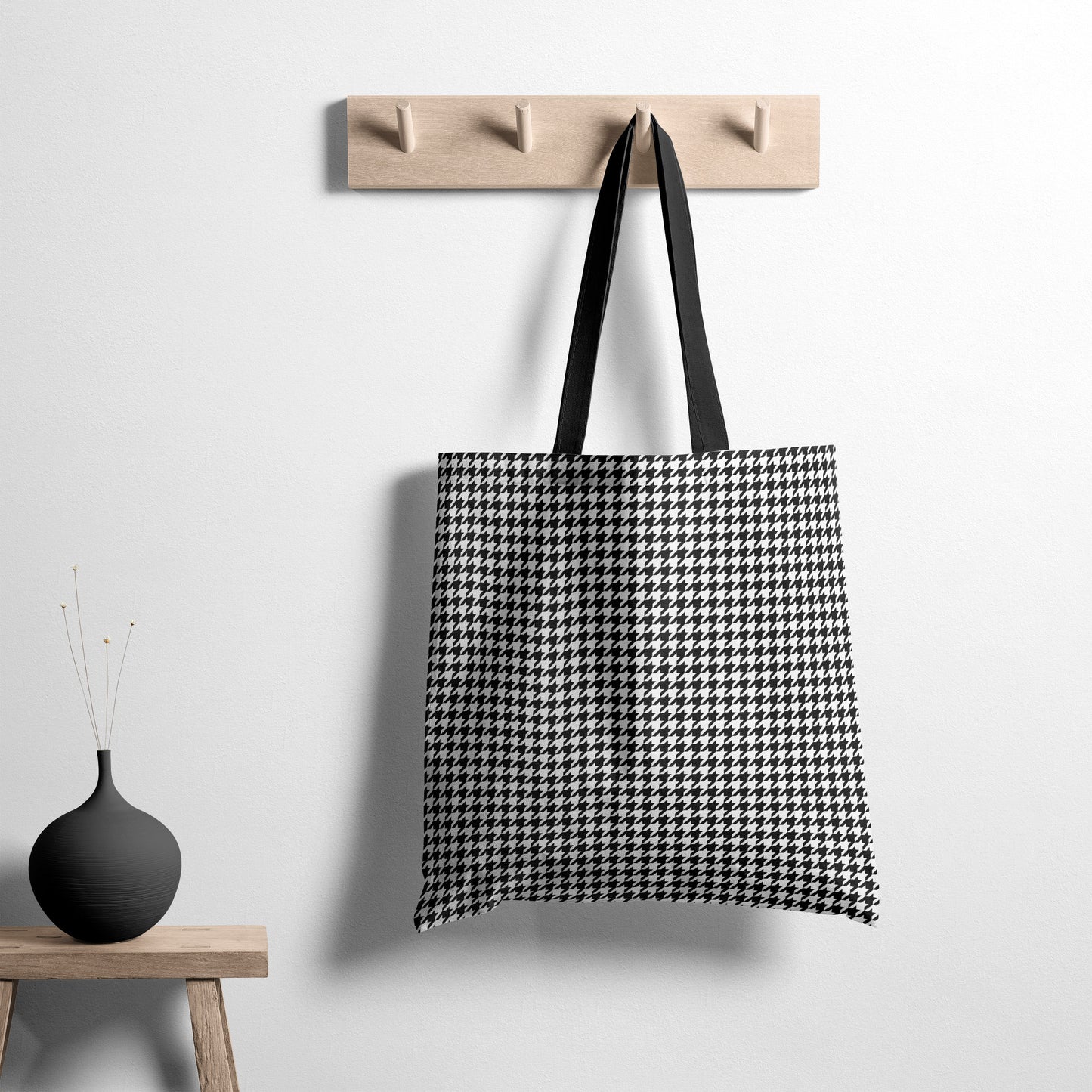 Houndstooth - Boring Black