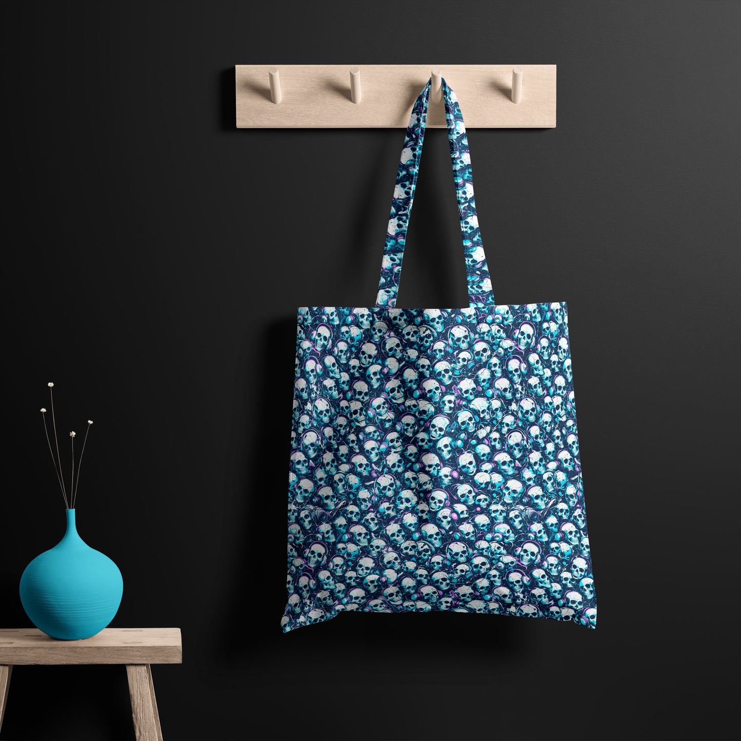 Rockin' Skulls - Blue