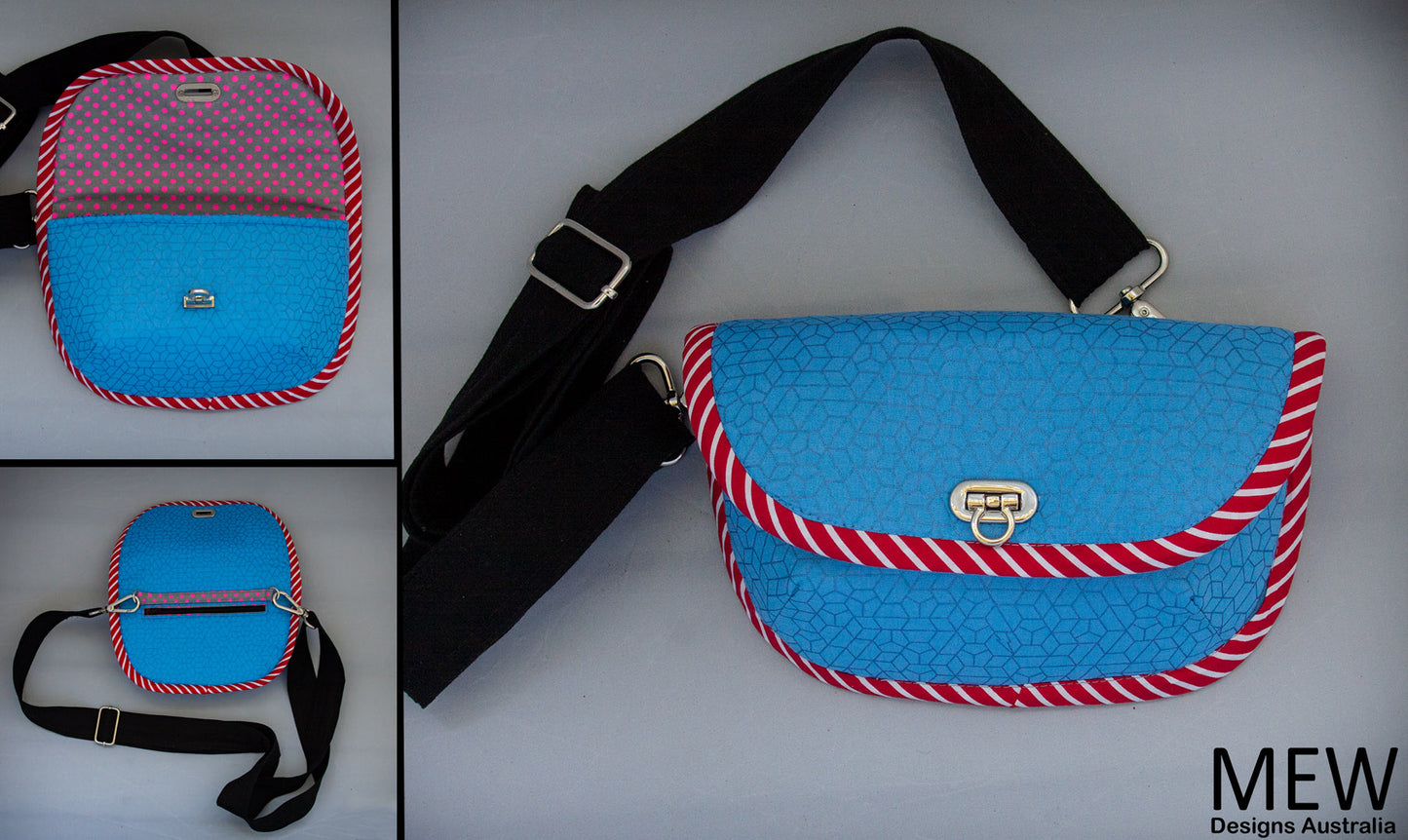 New York City Bag - Convertible & Two Sizes - PDF Sewing Pattern