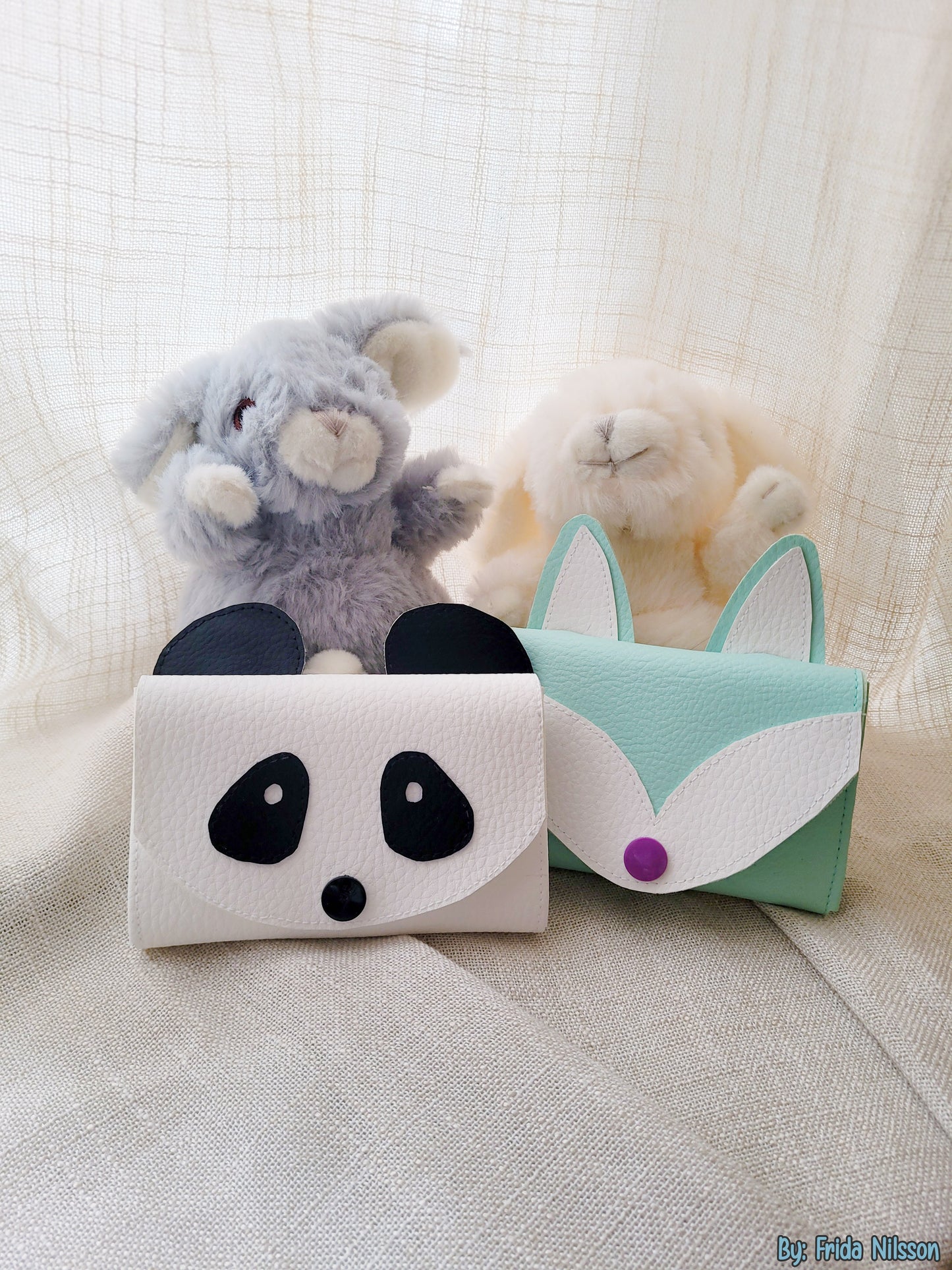 Adelaide Animal Card Holders - PDF Sewing Pattern with SVG file