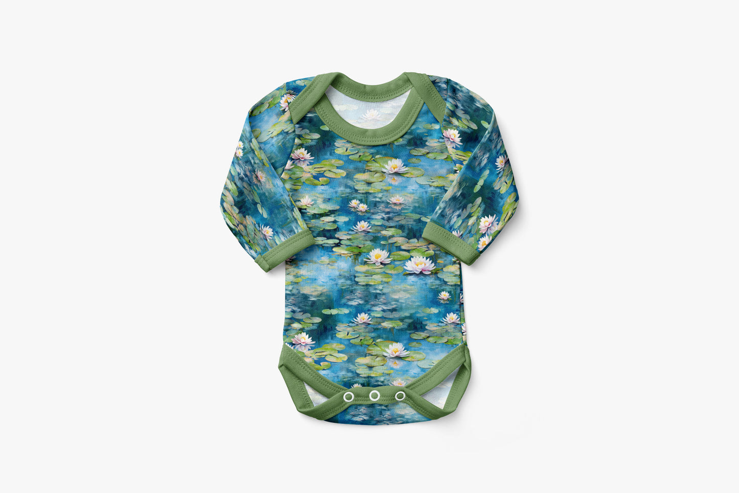 Claude Monet Style Water Lilies - Small