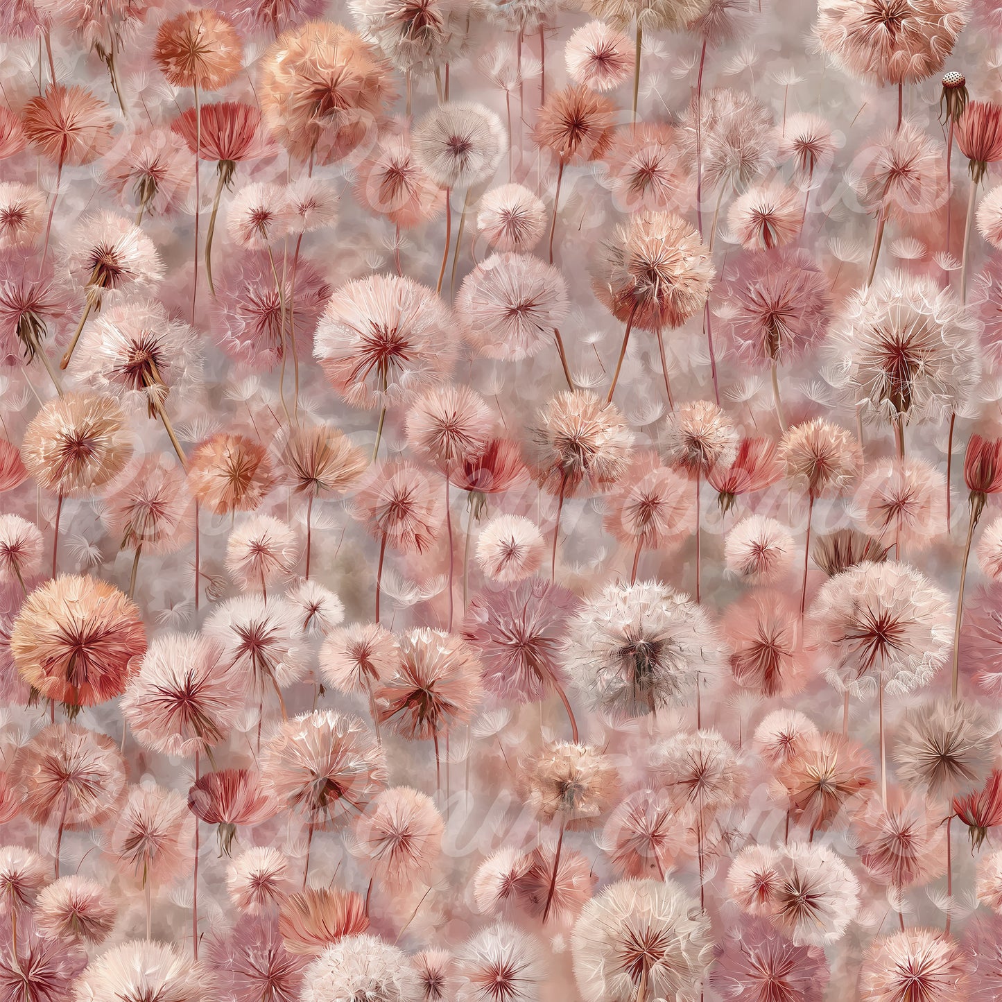 Dandelion Fluff - Pink