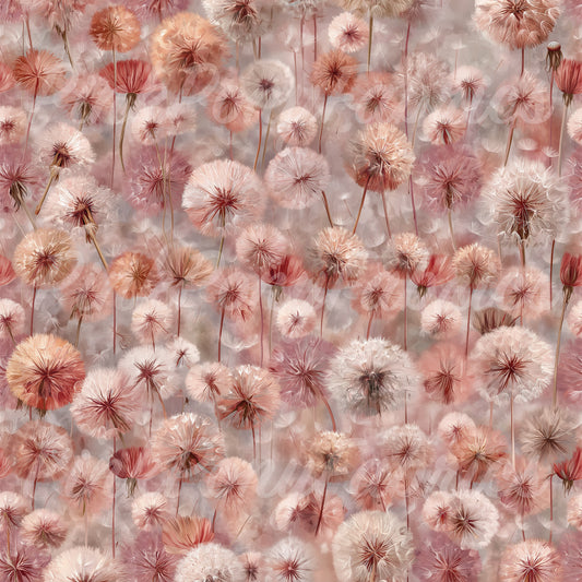 Dandelion Fluff - Pink