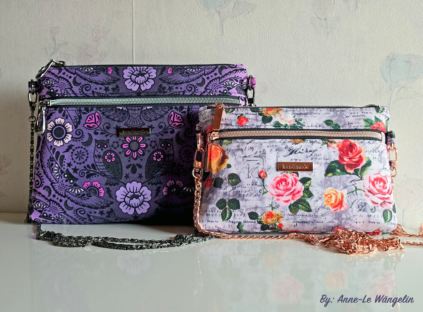 Denver Double Zip Bag - Two Sizes - PDF Sewing Pattern