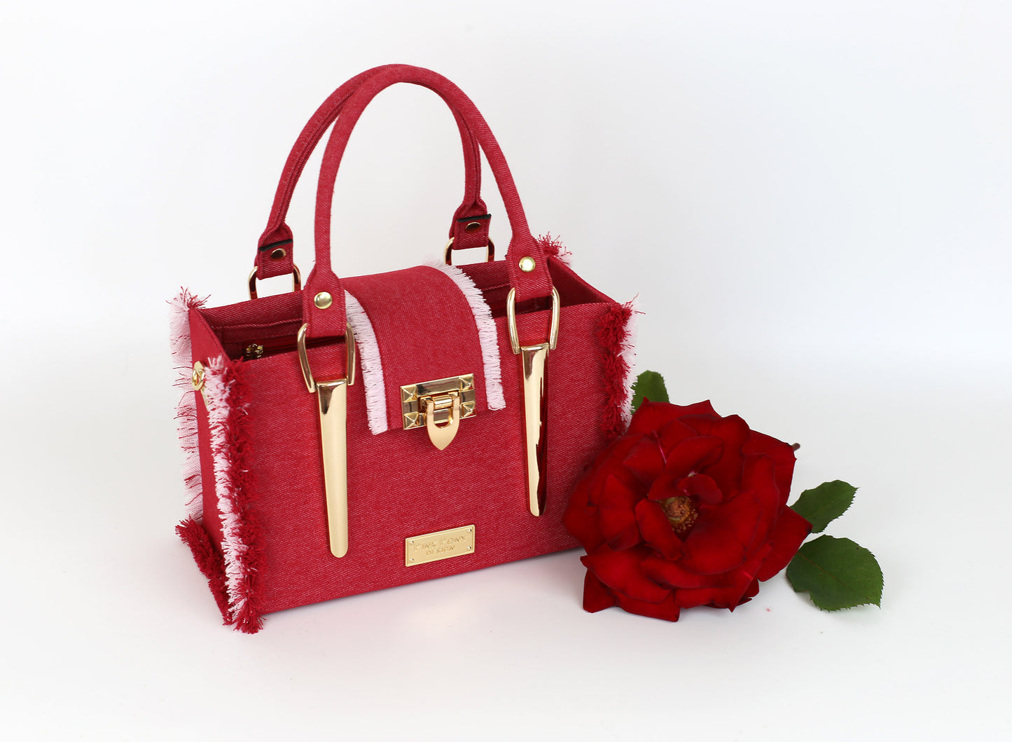 Florence Frayed Bag - PDF Sewing Pattern