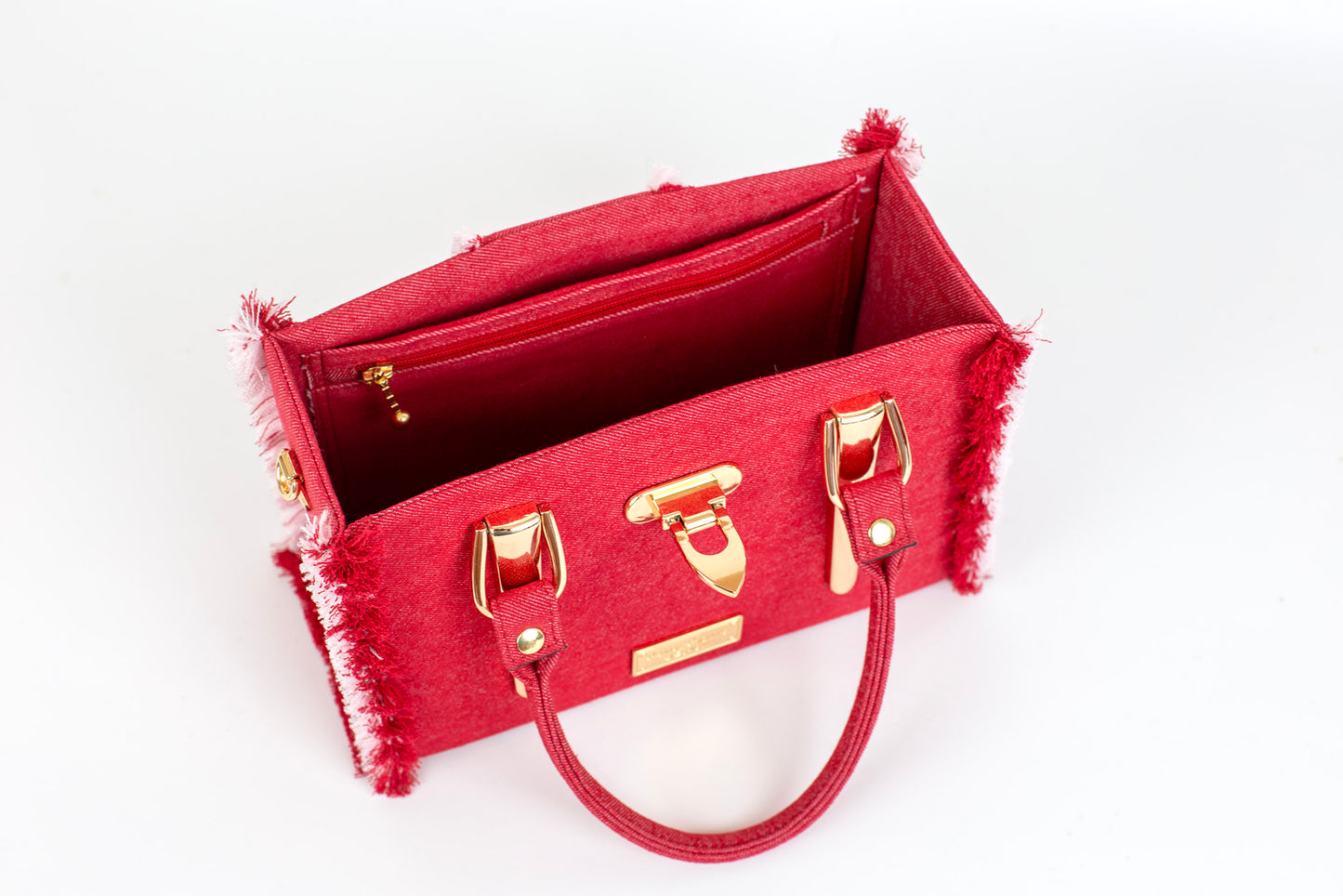 Florence Frayed Bag - PDF Sewing Pattern