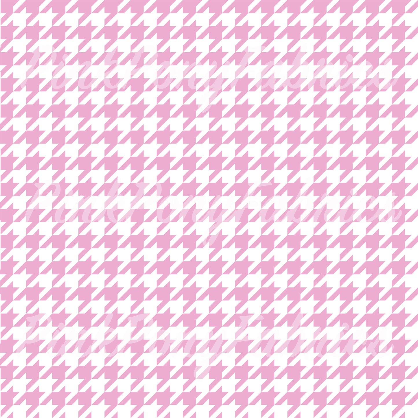 Houndstooth - Pink Pony Pink