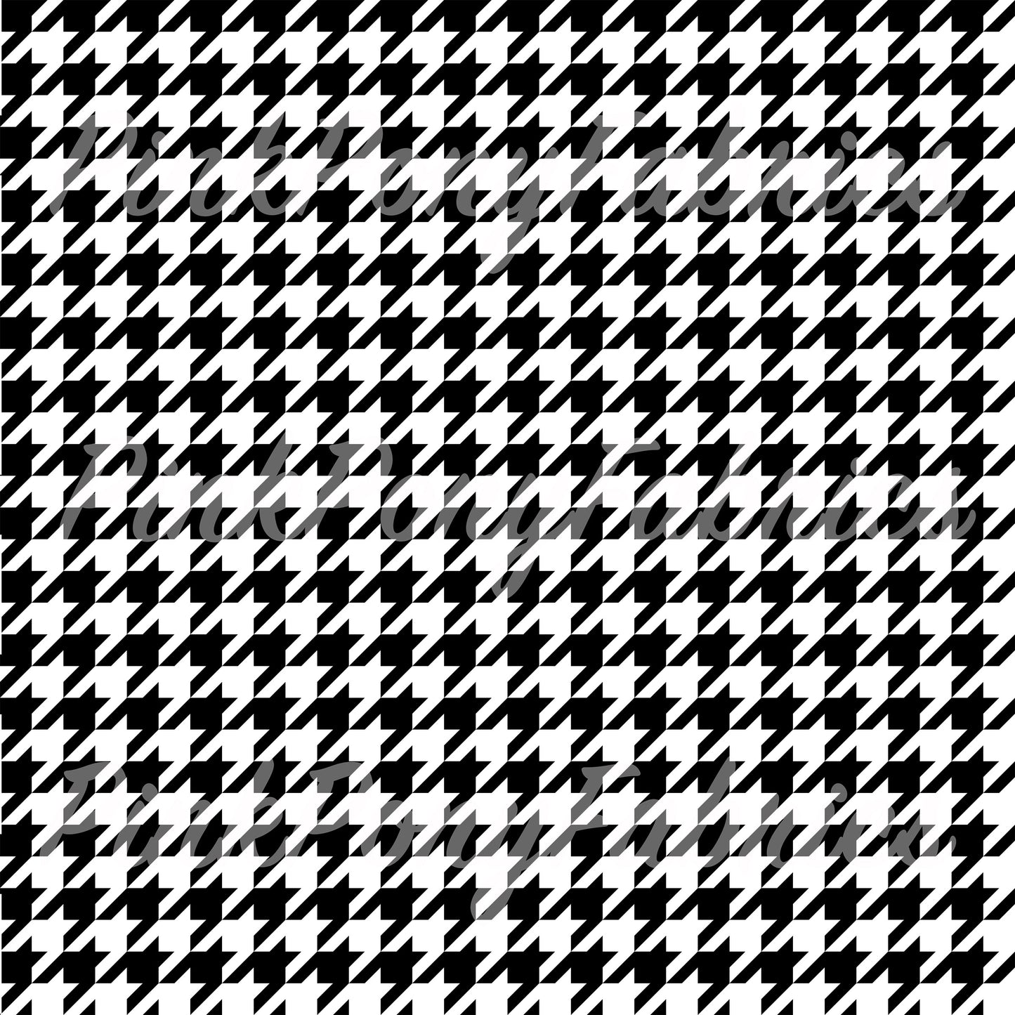 Houndstooth - Boring Black