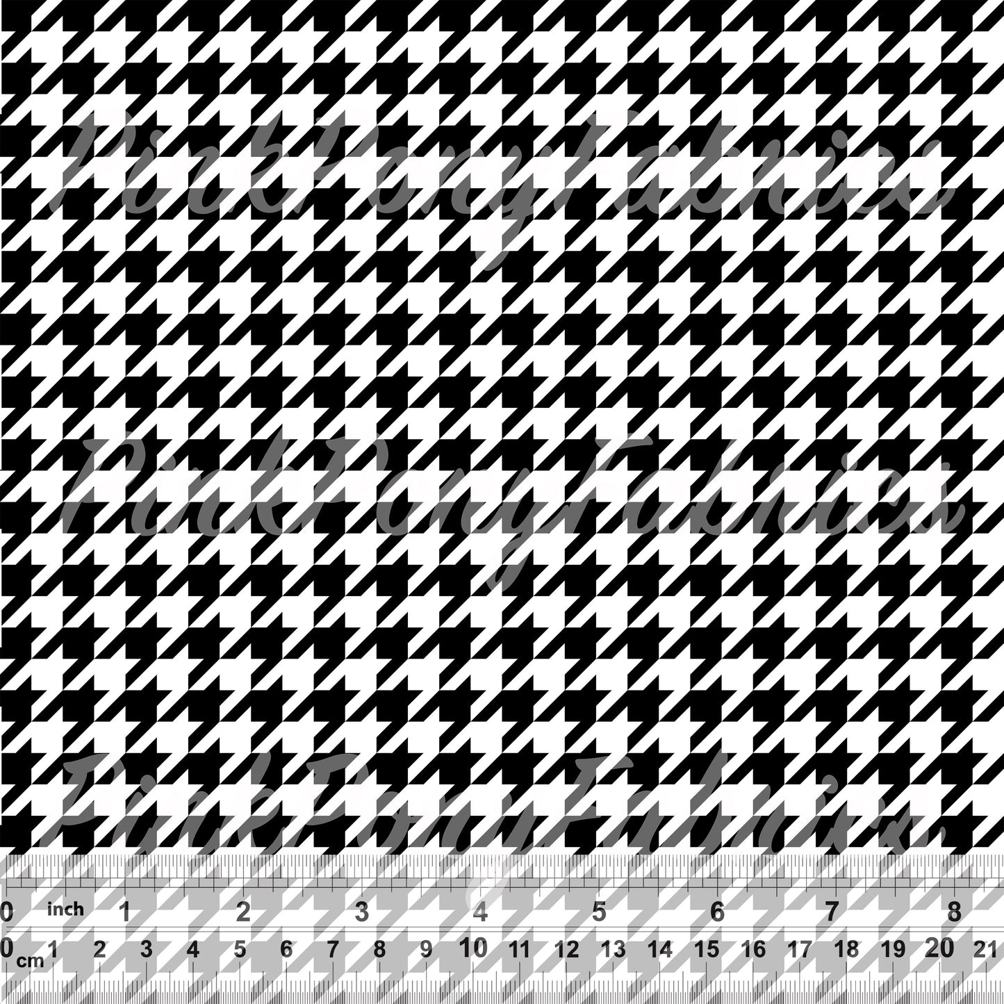 Houndstooth - Boring Black