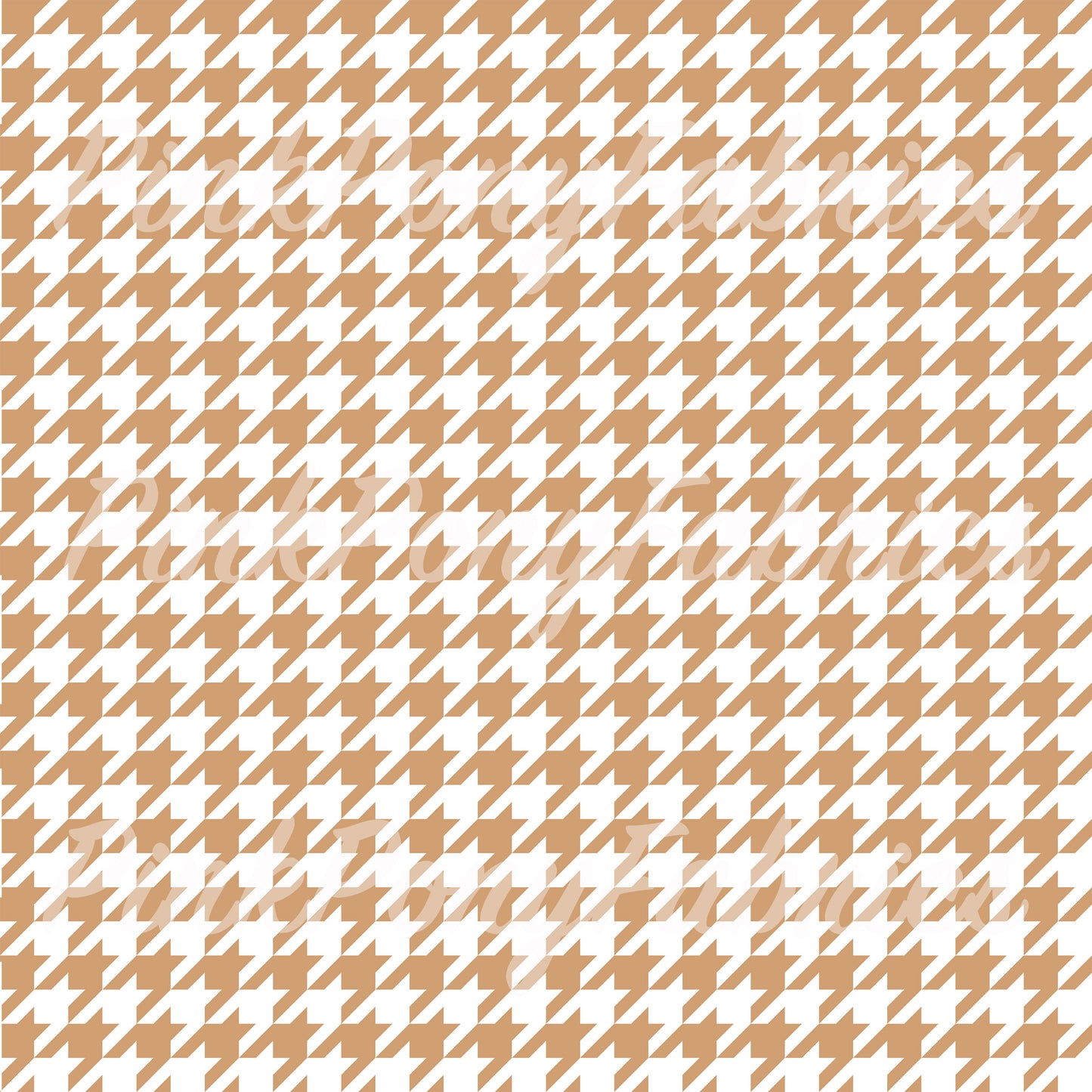Houndstooth - Dandelion Beige