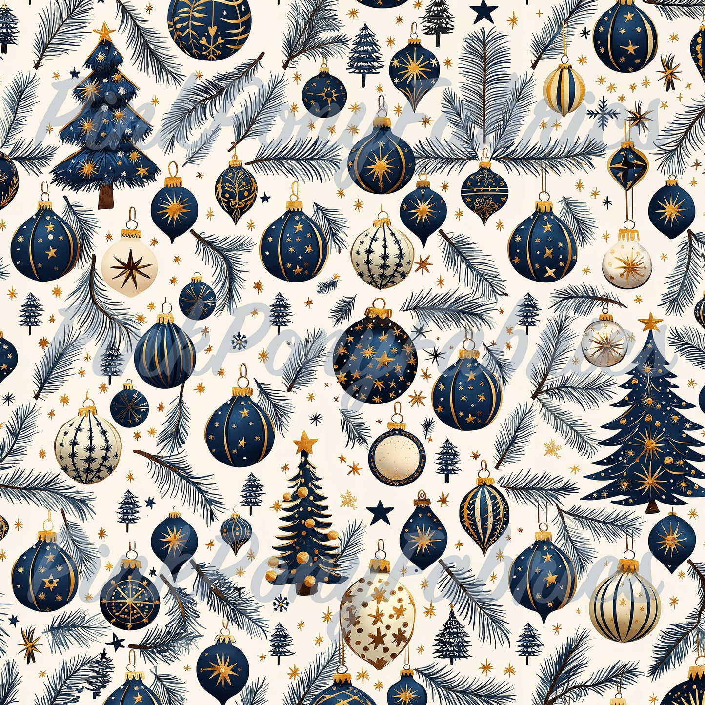 Midnight Ornaments