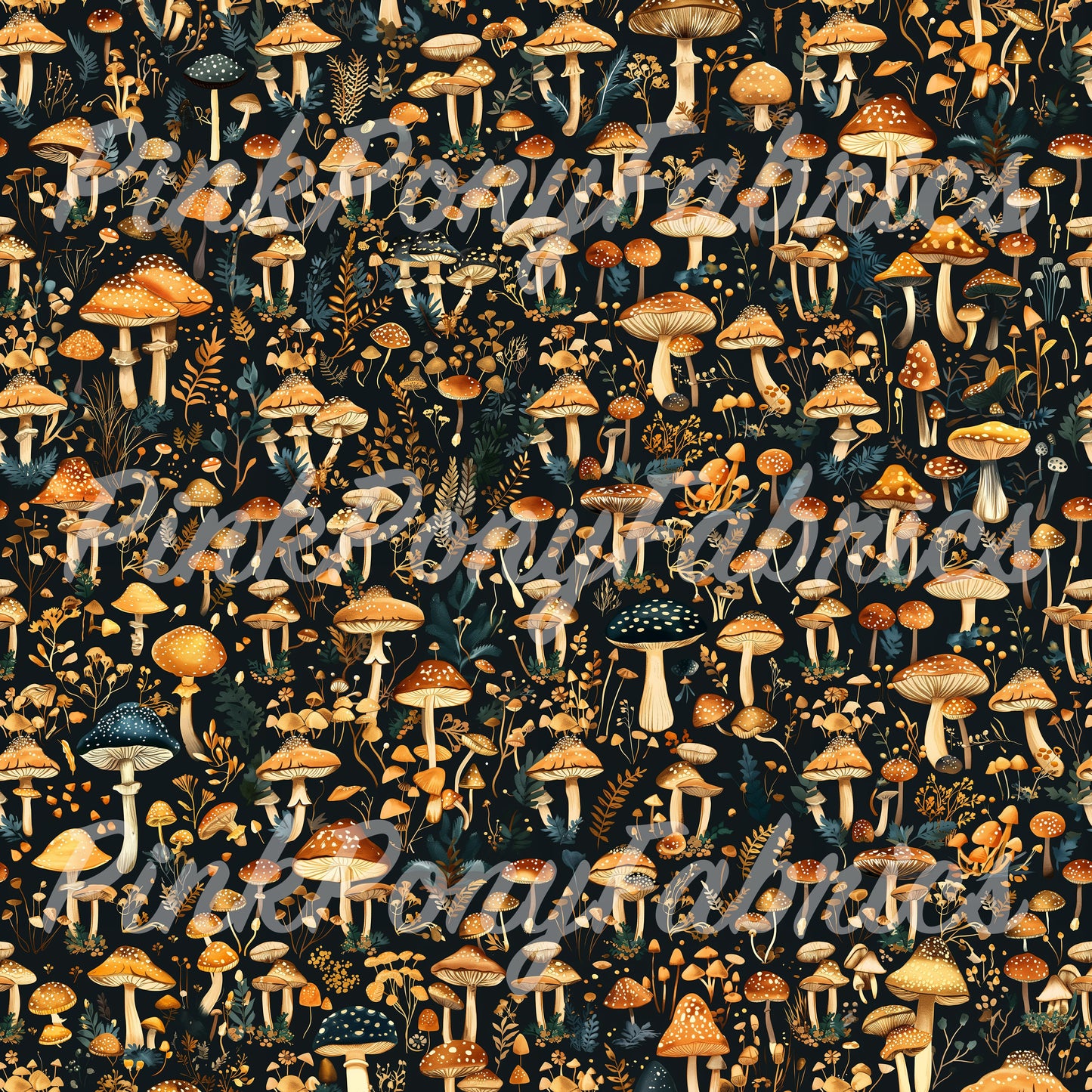 Midnight Mushrooms