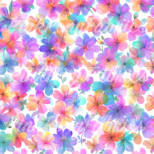 Pastel Petal Rain