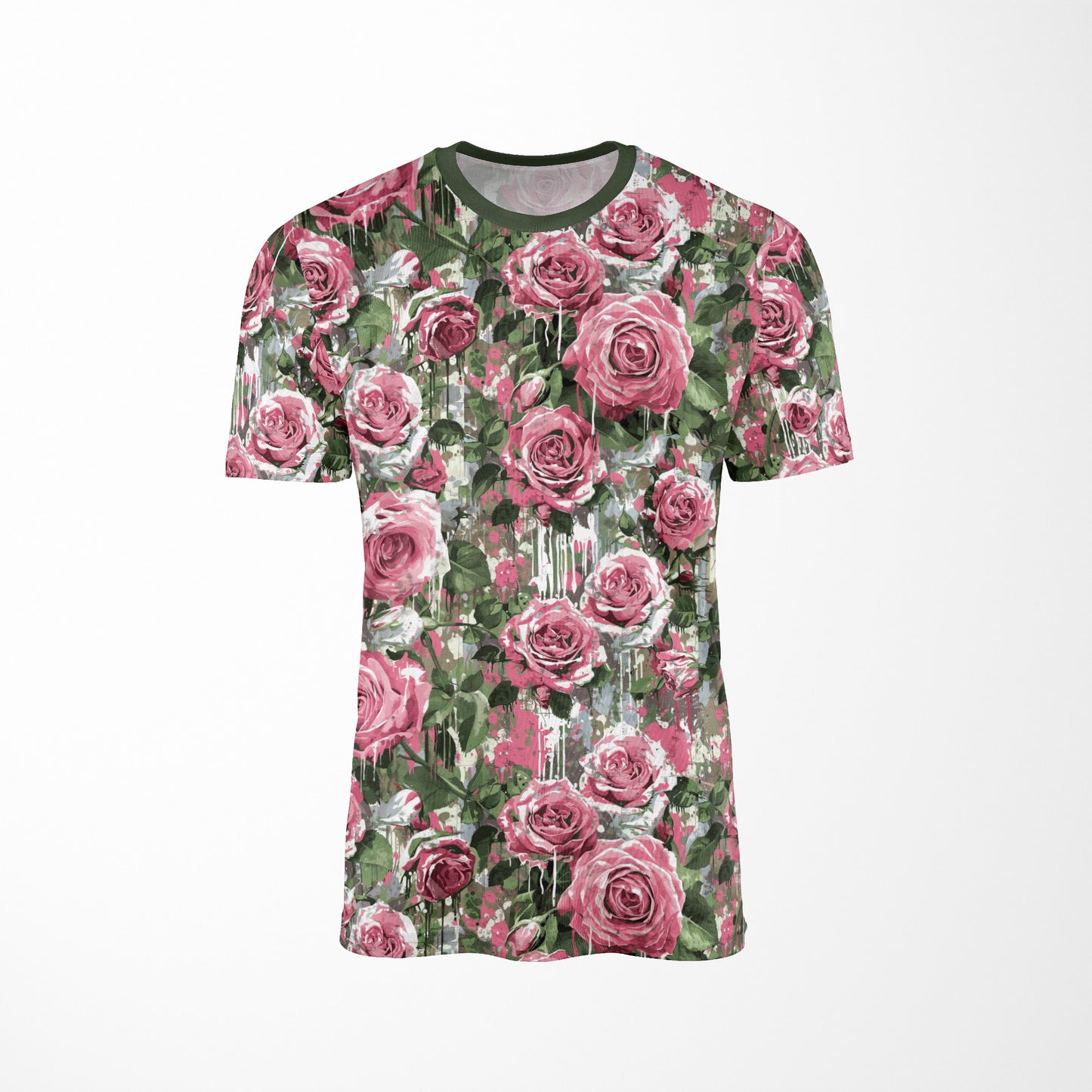 Grunge Color Splash Roses