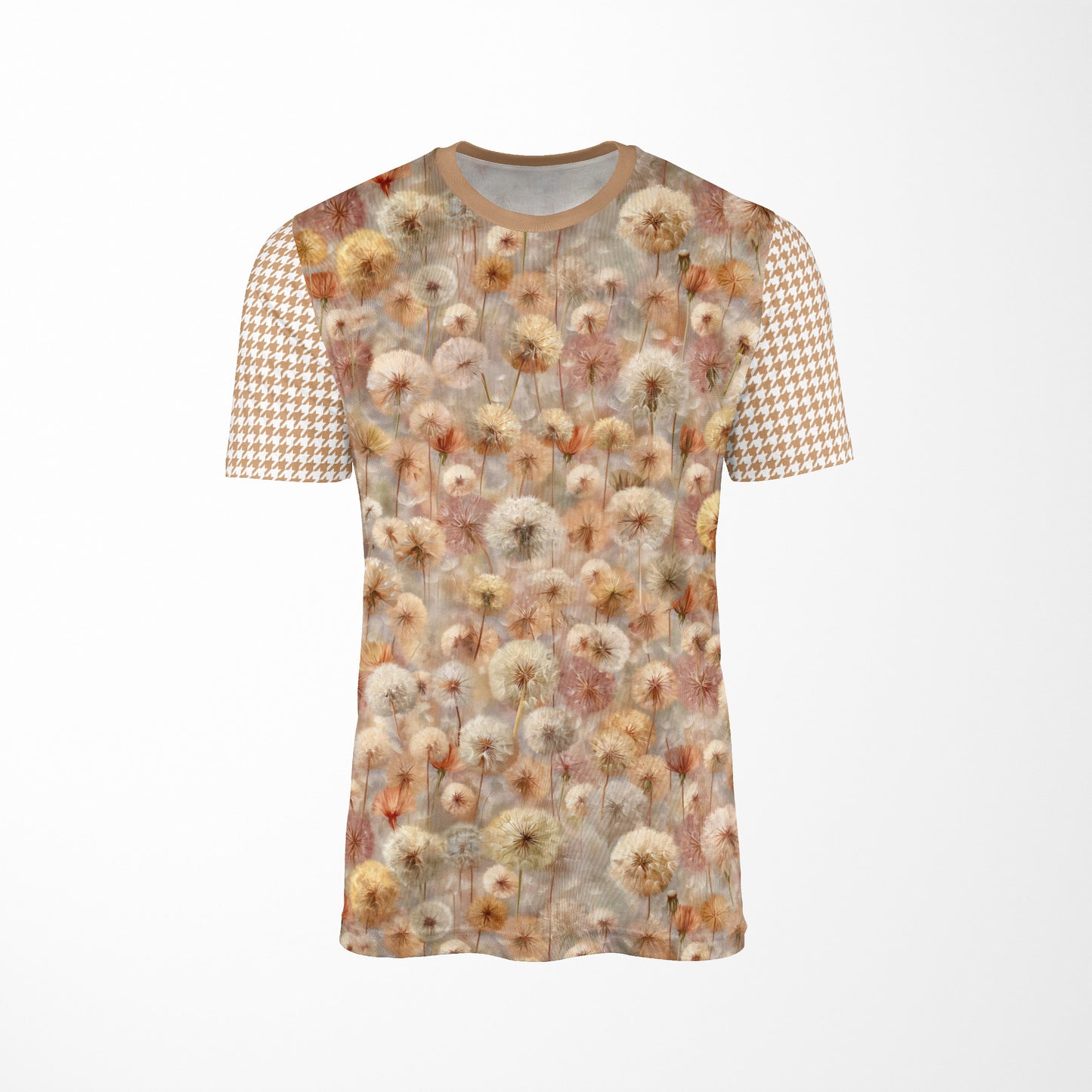 Houndstooth - Dandelion Beige