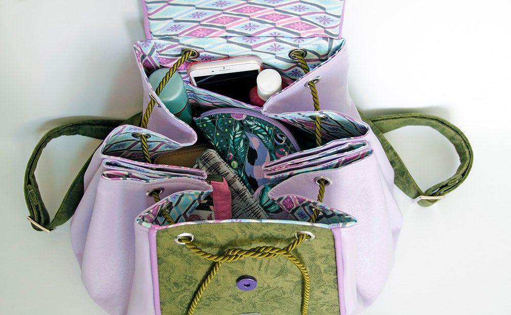 Batala Backpack - PDF Sewing Pattern – Pink Pony Design