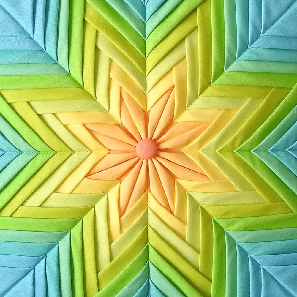 Fancy Folded Star Pillow - PDF Sewing Pattern