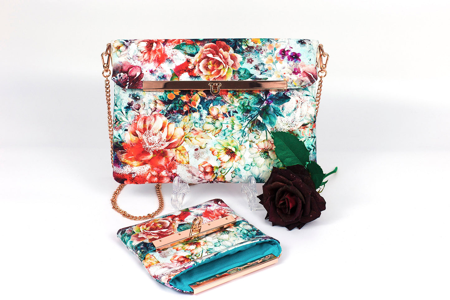 Faro Foldover Clutch - Two Sizes - PDF Sewing Pattern