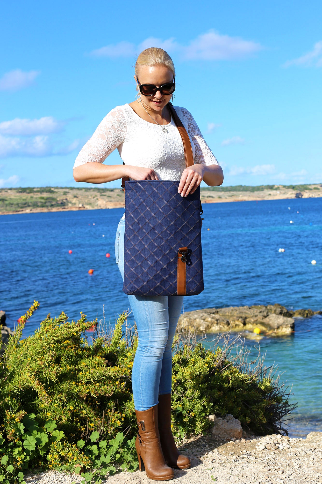 Fresno Foldover Bag - PDF Sewing Pattern
