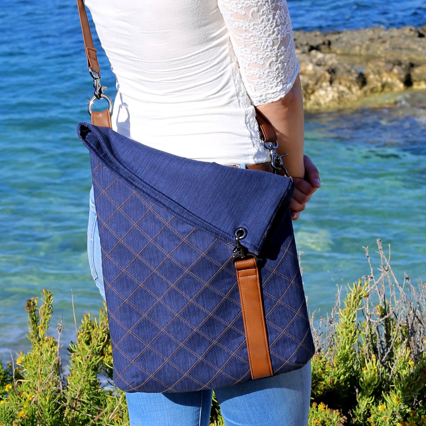 Fresno Foldover Bag - PDF Sewing Pattern