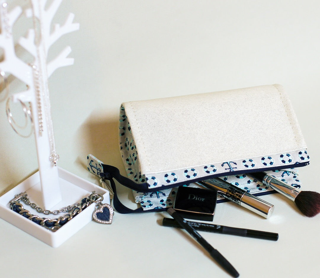 Reno Rounded Makeup Bag - PDF Sewing Pattern