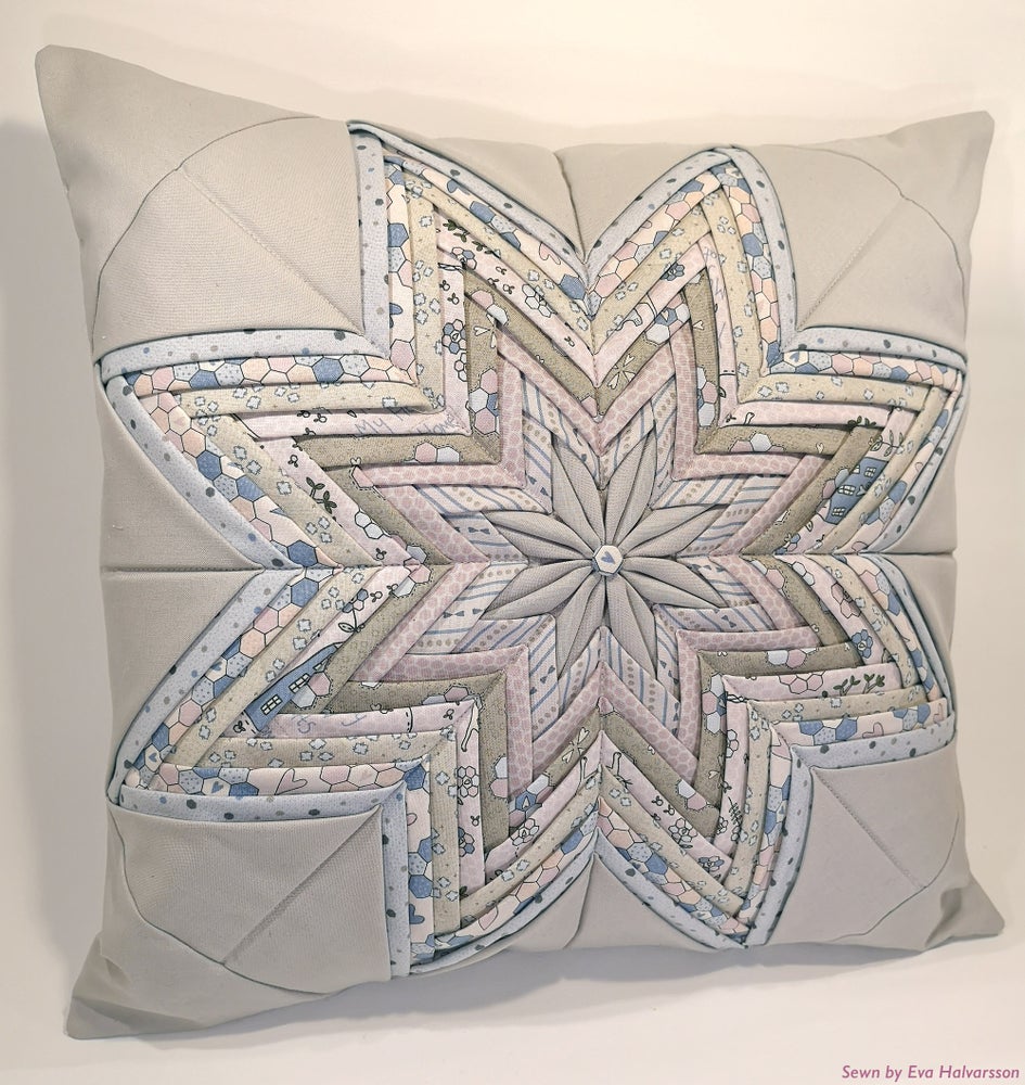 Fancy Folded Star Pillow - PDF Sewing Pattern