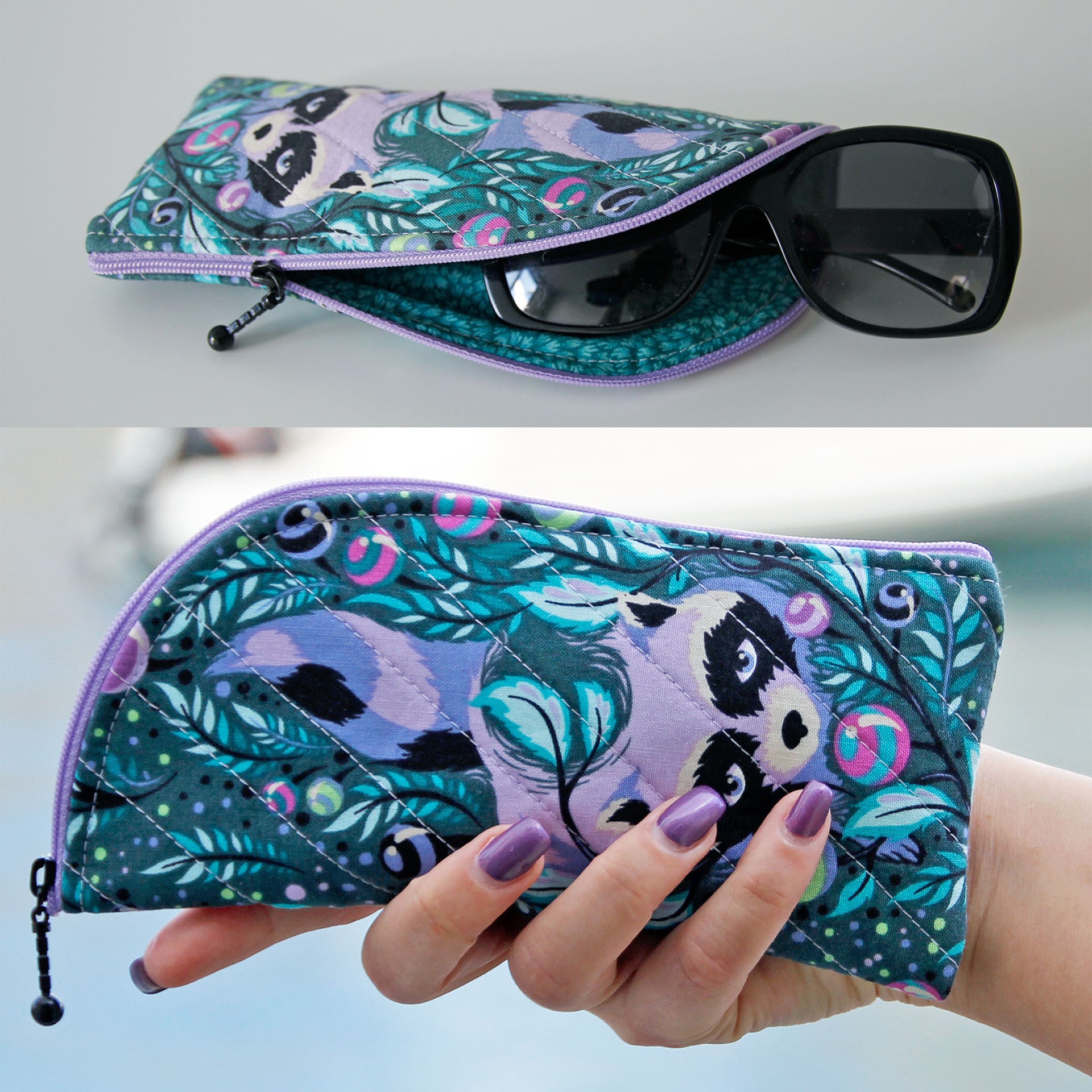 Raccoon Case FREE PDF Sewing Pattern – Pink Pony Design