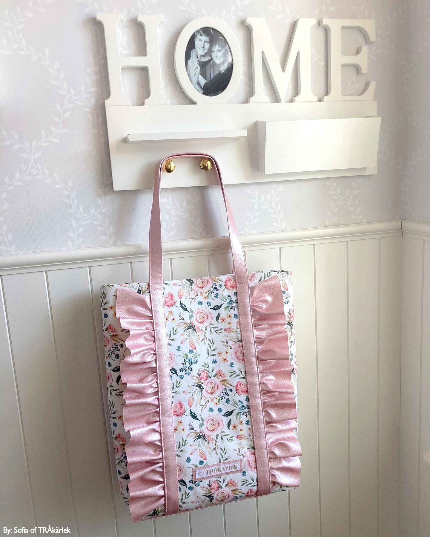 Rimini Ruffle Tote - Two Sizes - PDF Sewing Pattern