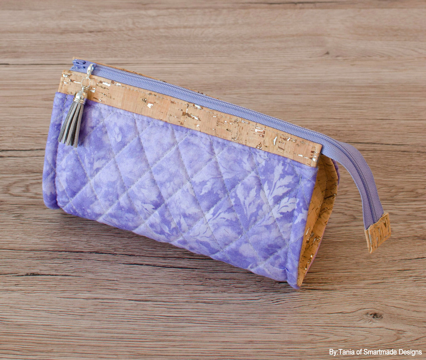 Reno Rounded Makeup Bag - PDF Mönster